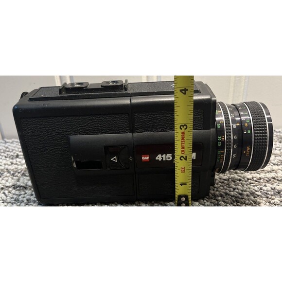 Vintage Movie Camera GAF XL415m Macro UNTESTED For Parts Great Decor - Picture 9 of 10